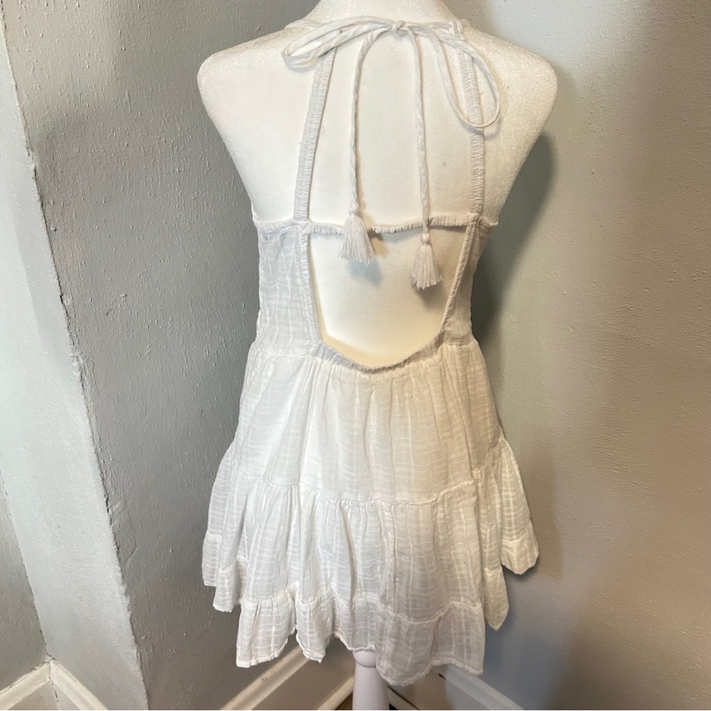 American Eagle Outfitters White Backless Dress - Picture 4 of 8